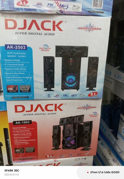 Enceintes DJACK AK-2503 Hi-Fi