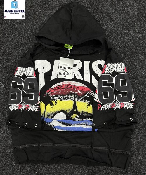 Sweat à capuche Paris