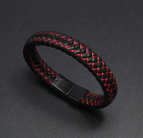 Bracelet stylet en cuir pu