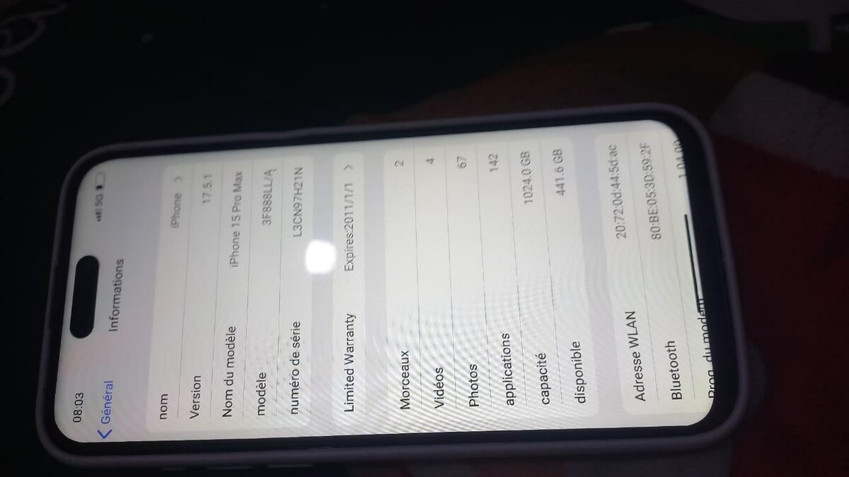 iPhone 15 pro max copie 1T