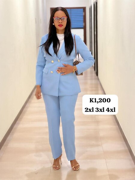 Women's costume   blue in color