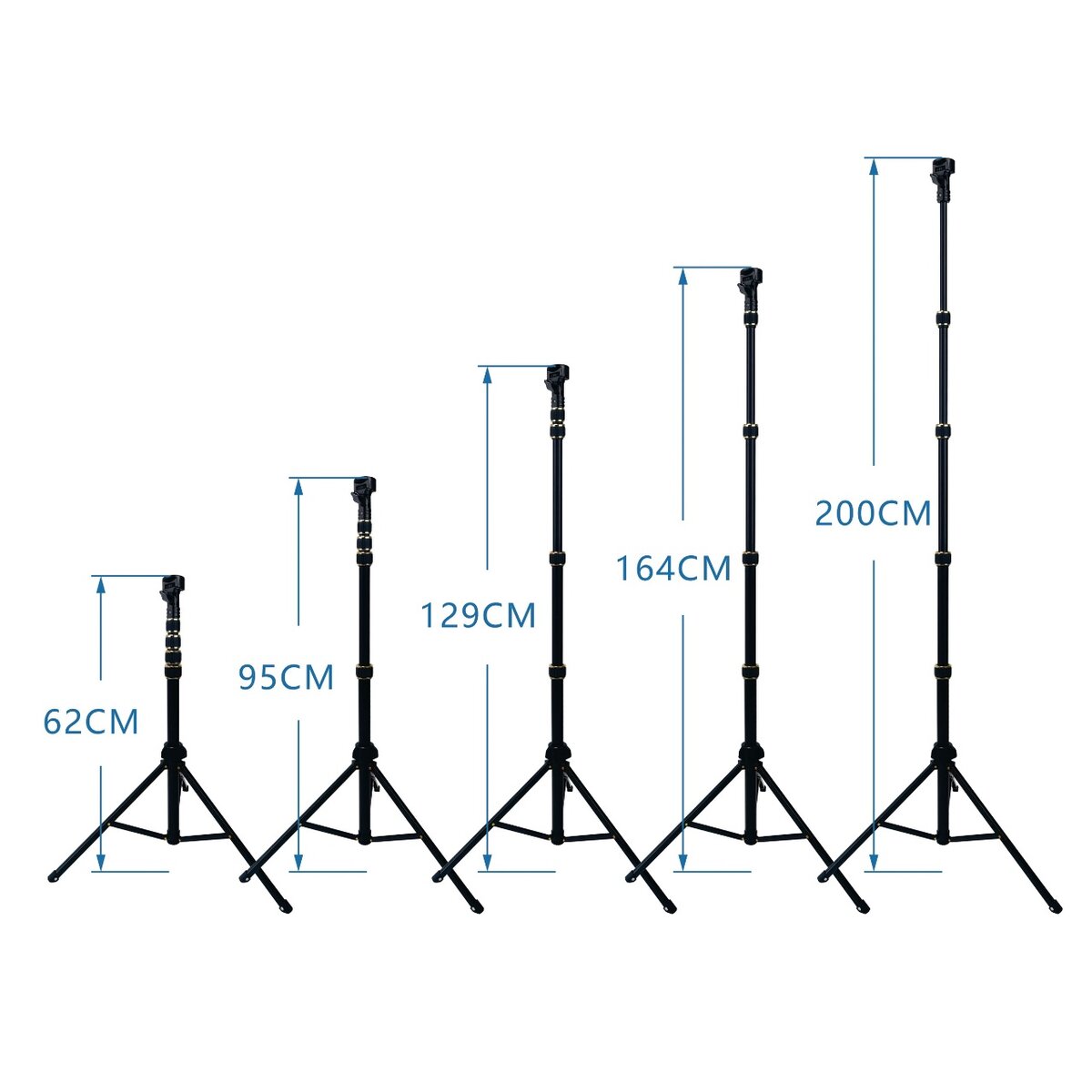 Trépied télescopique 2m
