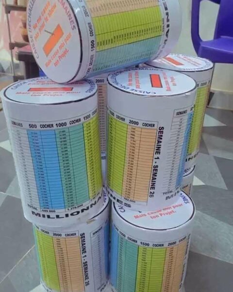 Caisse Défi 52 Semaines Économies