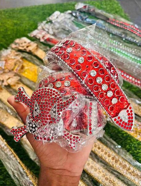 Ceinture Strass Gothique