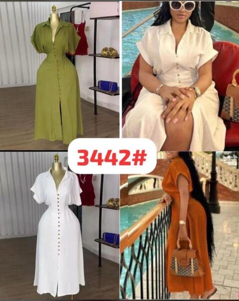 Robe Chemise Élégante Femme