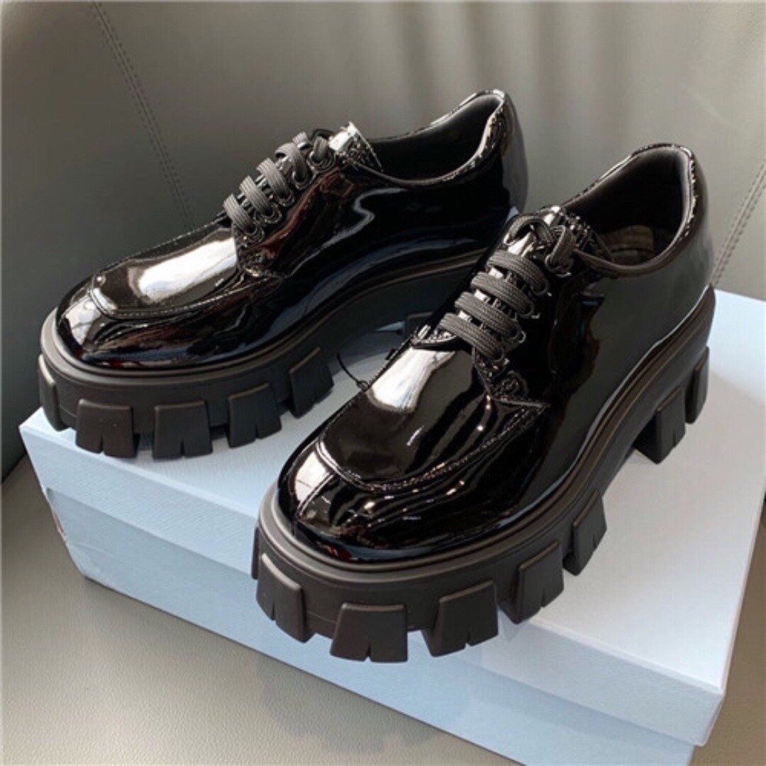 Prada Monolith - Mirror Black