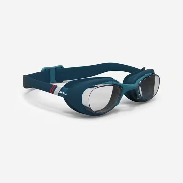 Swimming goggles xbase - clear lenses - one size - blue whit