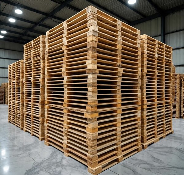 Palettes en bois robustes