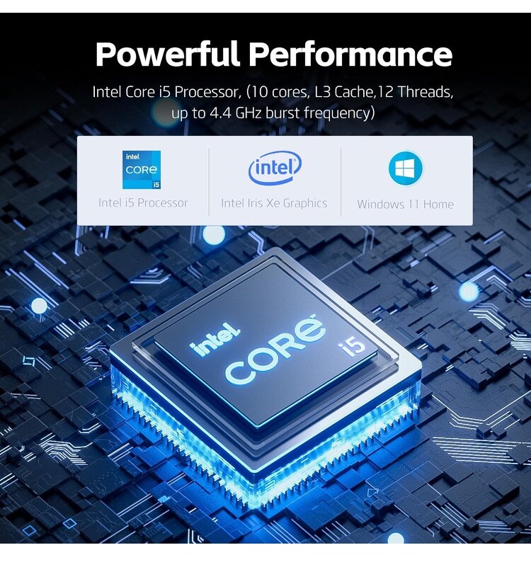 HP 15.6" Touchscreen Laptop, Intel Core i5 Processor, 16GB R