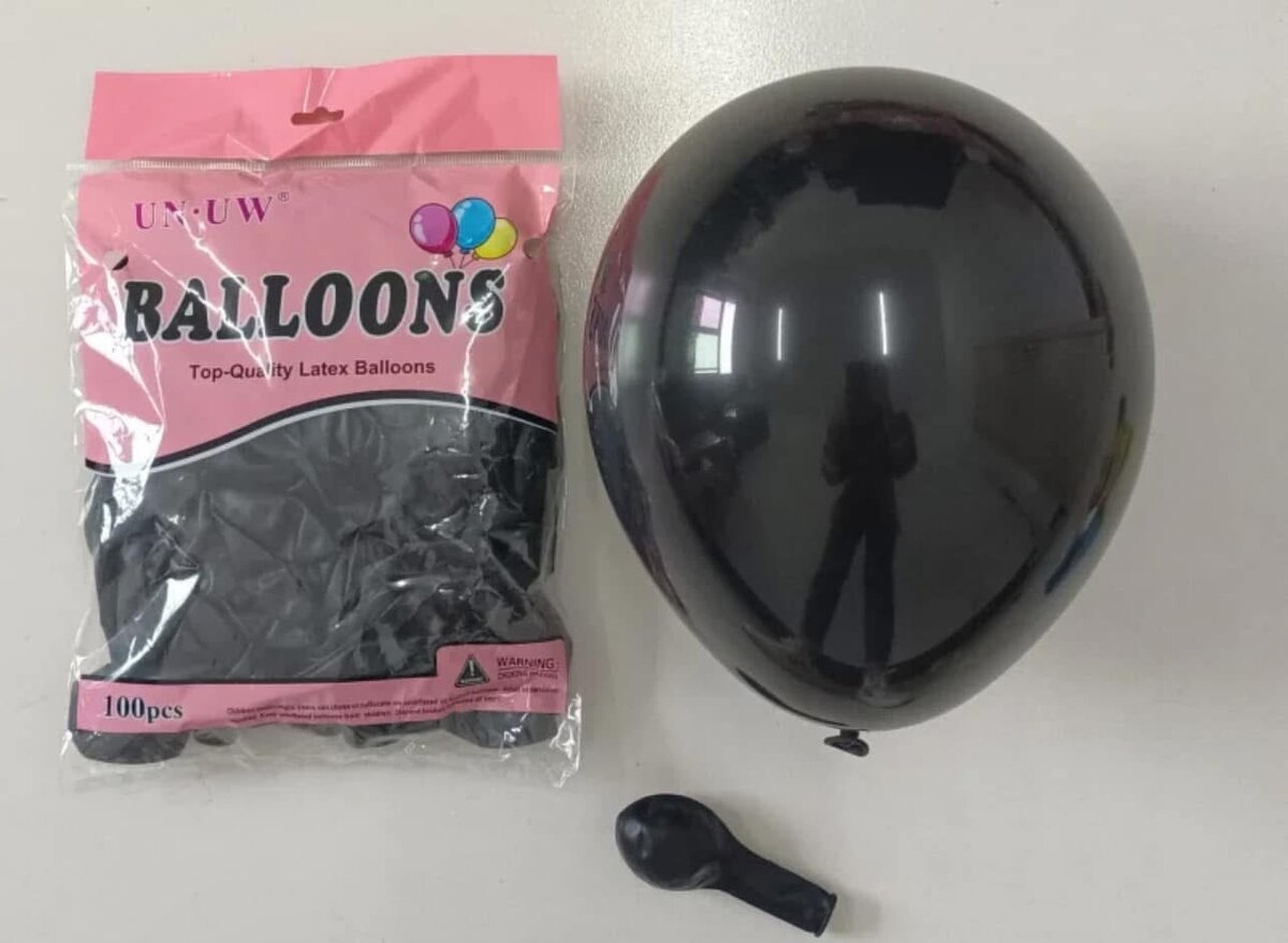 Ballons en latex multicolores