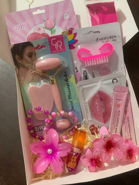 Coffret Beauté et Relaxation Rose