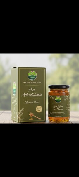 Miel fait a base de plantes