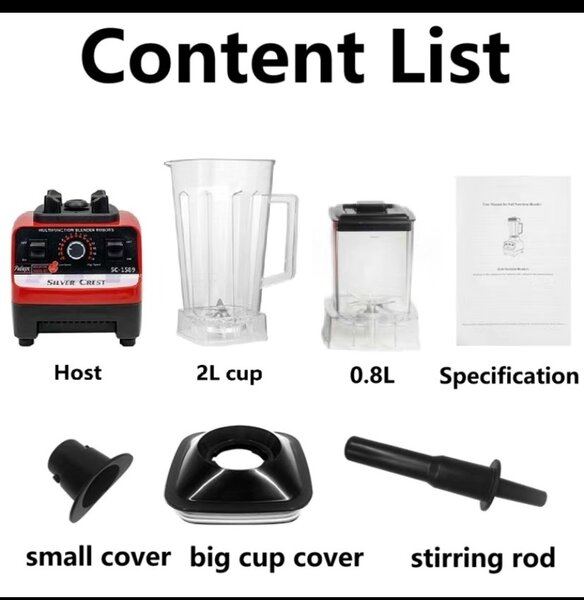 Silver Crest Blender