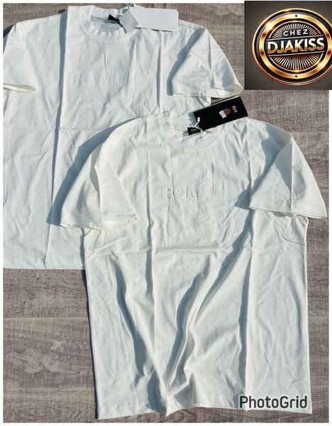 T-Shirt Blanc Unisexe