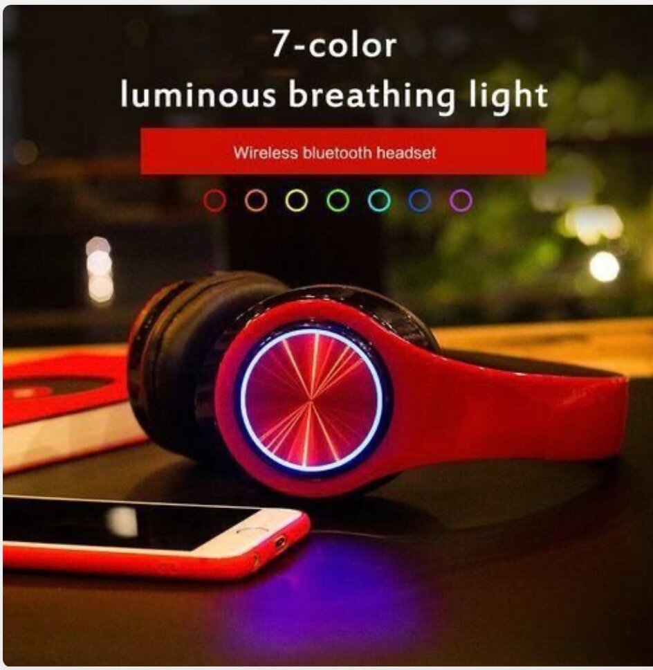 Casque B39 Bluetooth LED