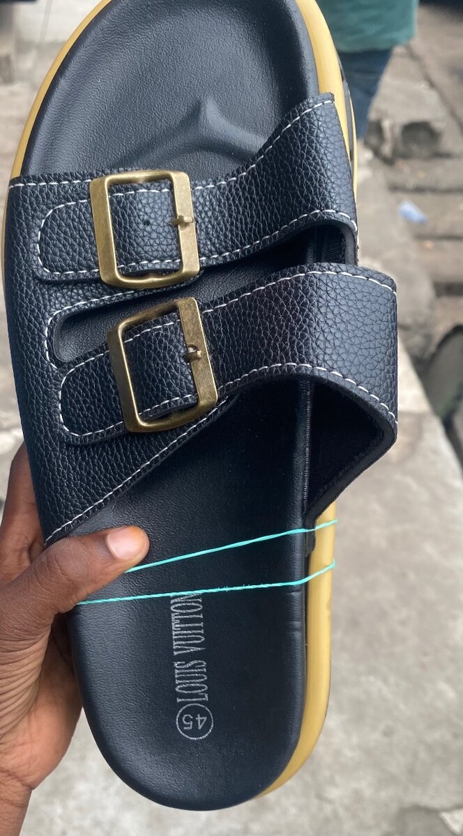 Chaussons en cuir Zaza