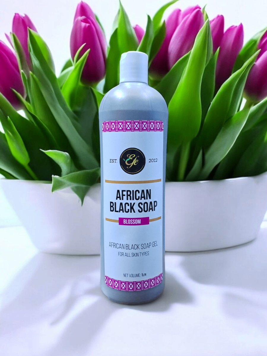 Blossom African Black Soap Bath Gel 1.2 Ltrs