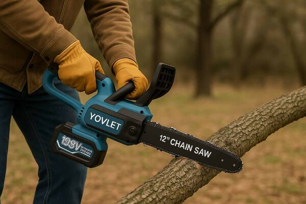 Scie à chaîne électrique 12" Yovlet
