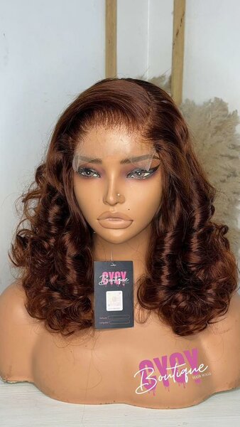 Perruque Lace Front Bouclée