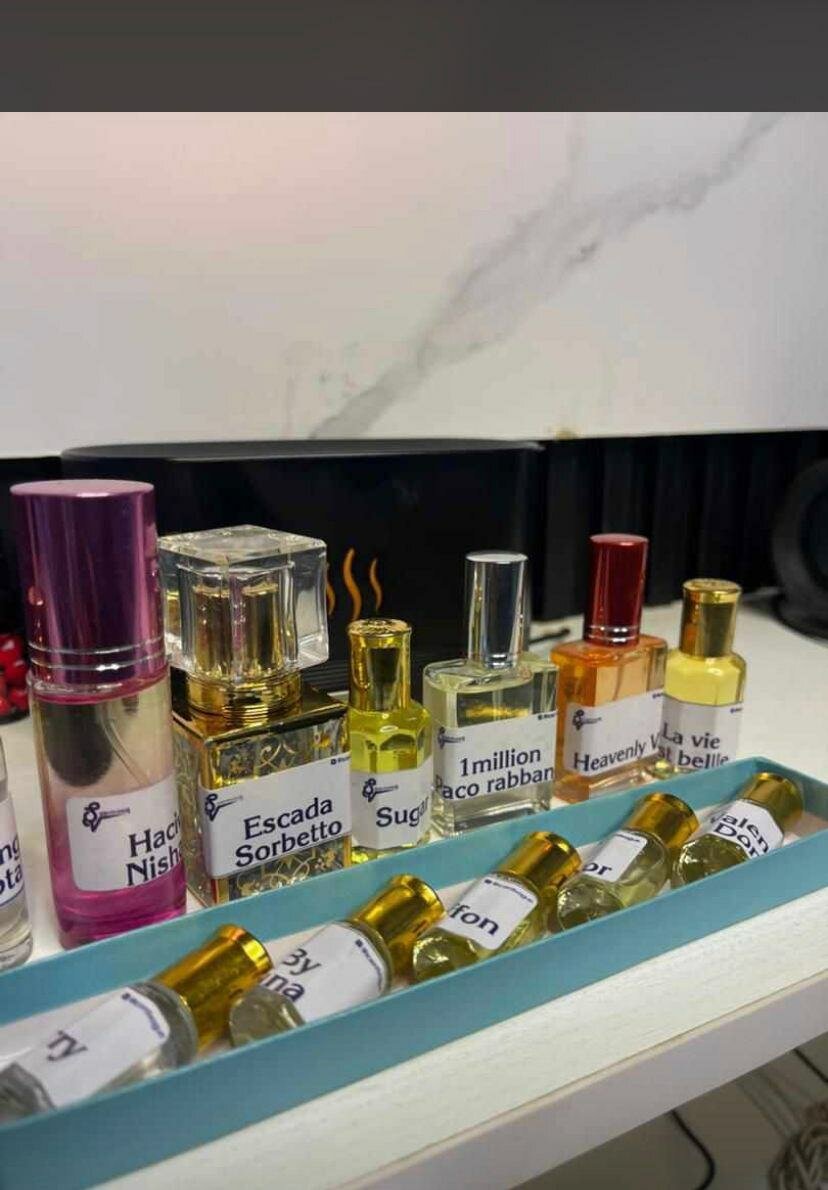 Men and women's oil perfume