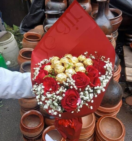 Bouquet de fleurs élégantes