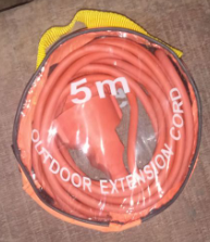 Rallonge De Chantier 5M / 1500 W