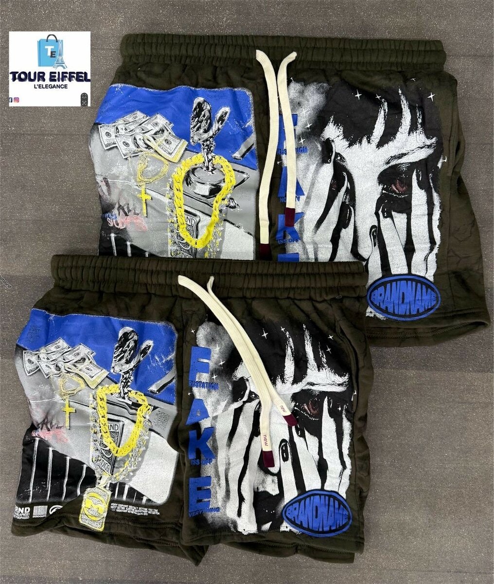 Shorts graphiques pour hommes