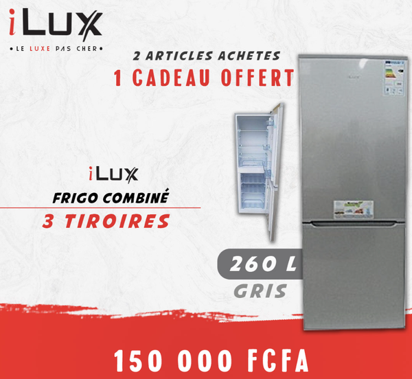 FRIGO COMBINE 3 TIROIRES 