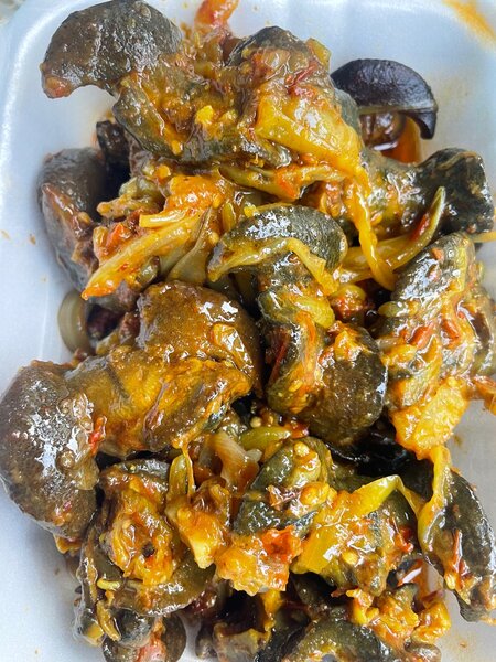 Délicieux escargots épicés