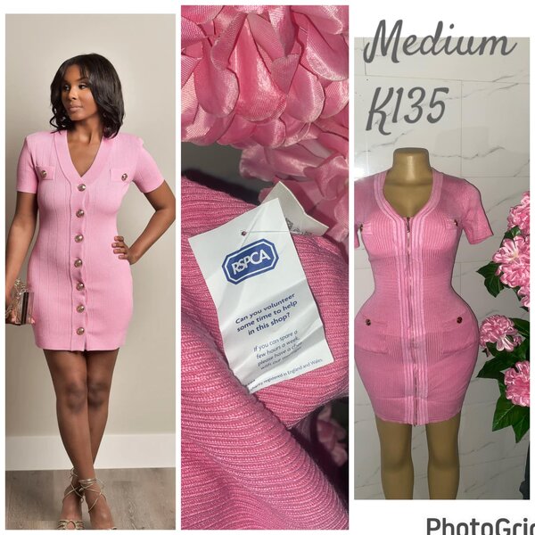 Beautiful and stylish women's dress pink