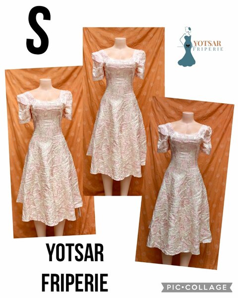 Robe Vintage Évasée Femme