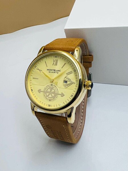 Montre Quartz Élégante Homme