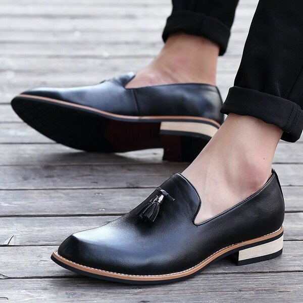 MEN'S LEATHER LOAFERS. sizes:30-47