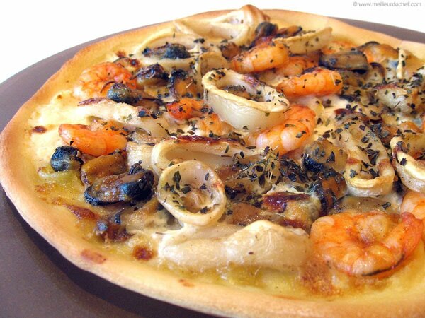 Pizza aux Fruits de Mer