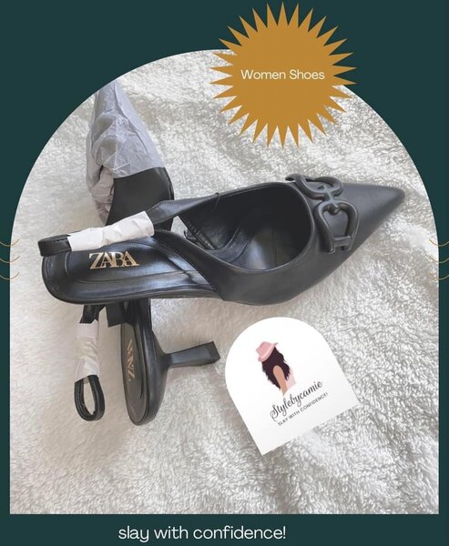 Zara comfortable heel