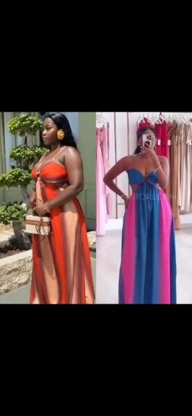 Robe Maxi Colorée Élégante