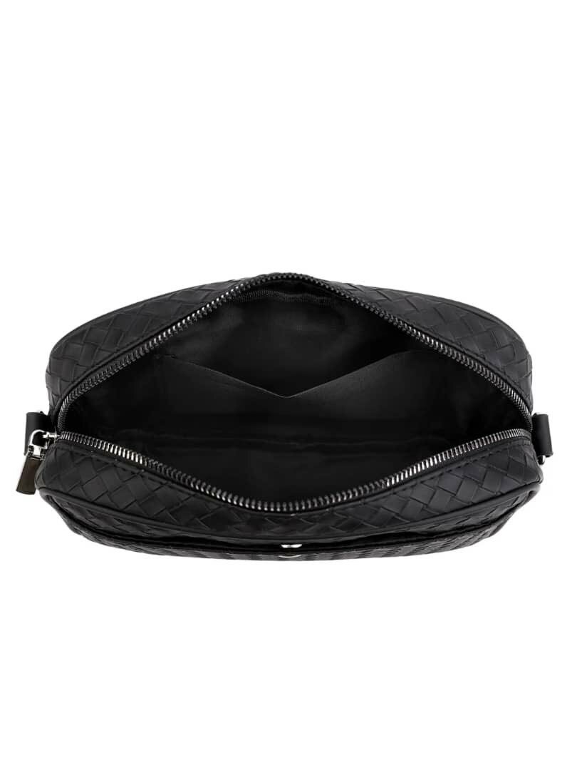 Sac bandoulière tissé élégant