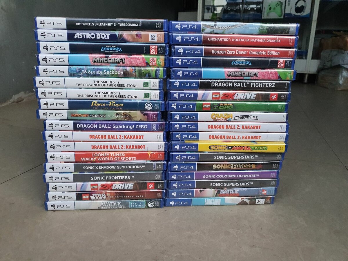 Ps5 and ps4 games