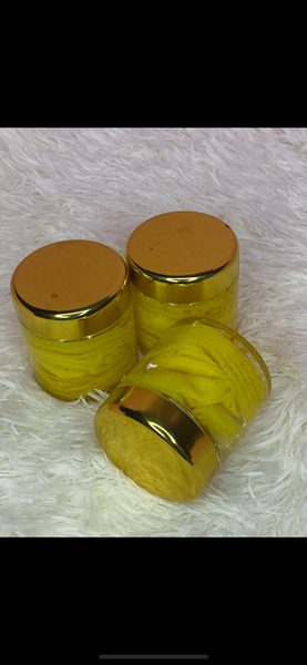 Disque lavant au curcuma