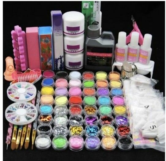 Nail artistry set 72pcs