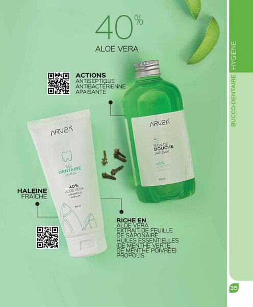 GEL DENTAIRE, BAIN DE BOUCHES