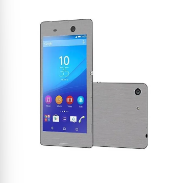 Mobile Skin For Sony Xperia M5 - Silver