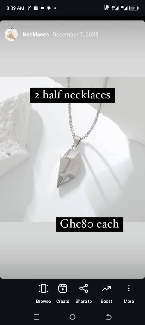 2 in 1 magnetic necklaces