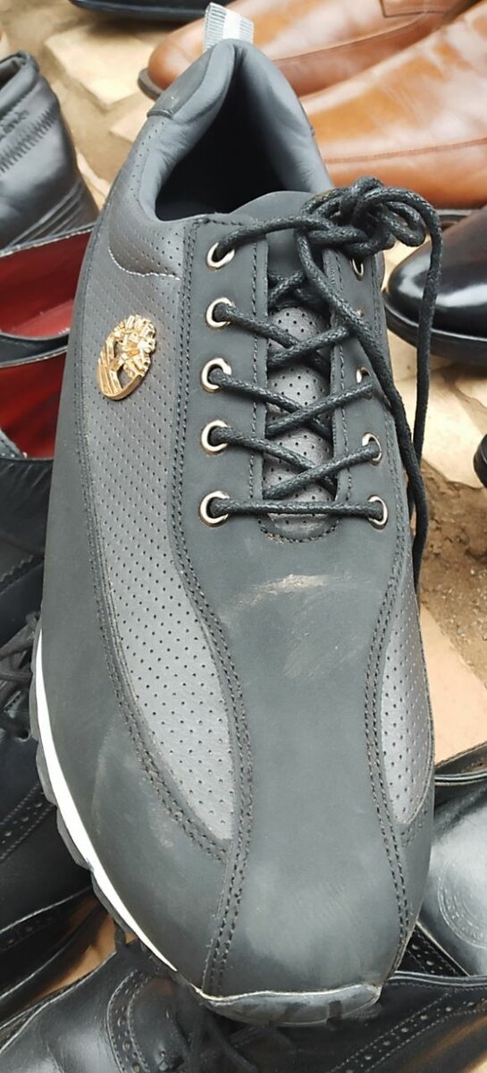 Sneakers en cuir pour hommes