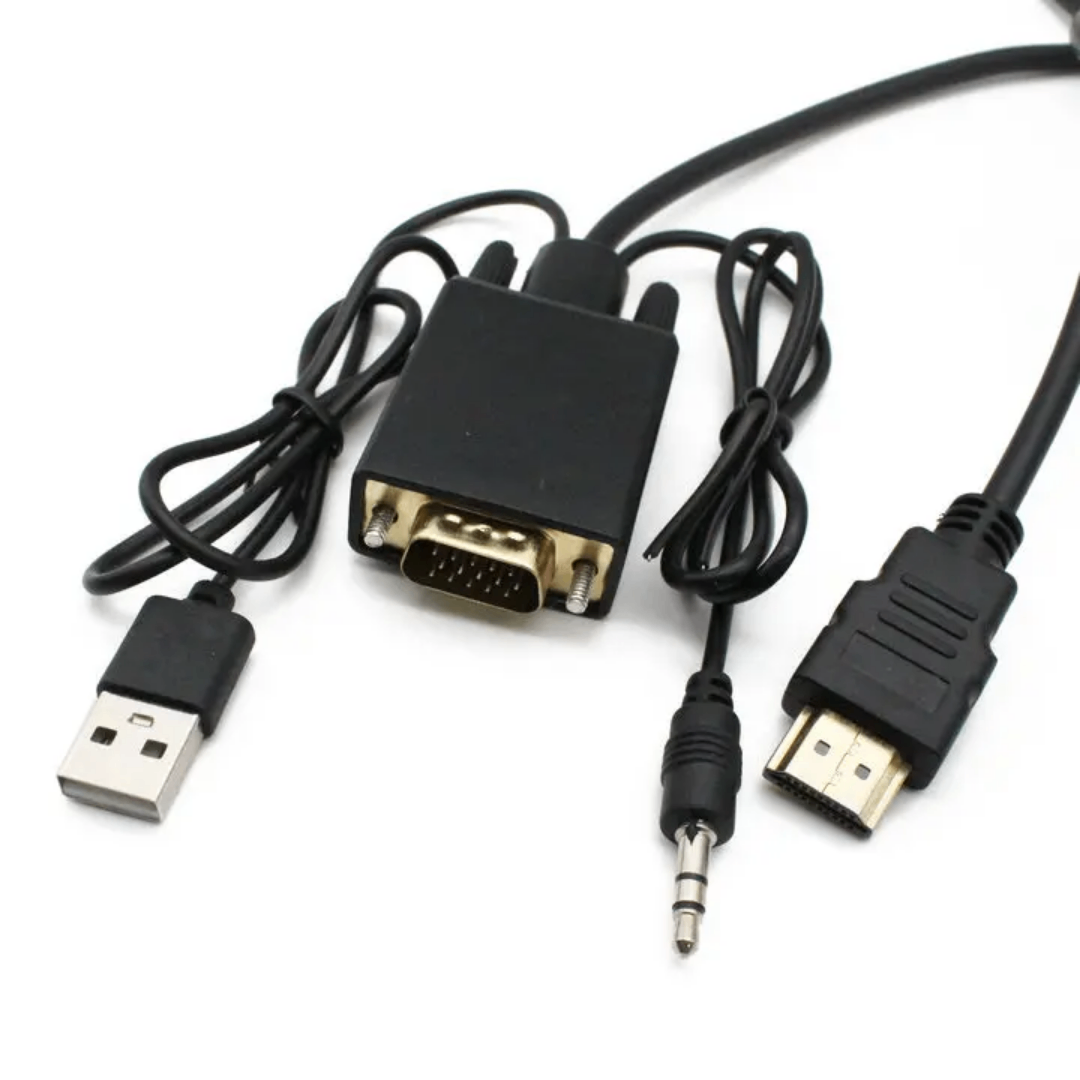 Câble HDMI vers VGA ou VGA vers HDMI