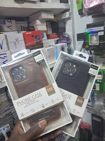 Coque en cuir pour iPhone