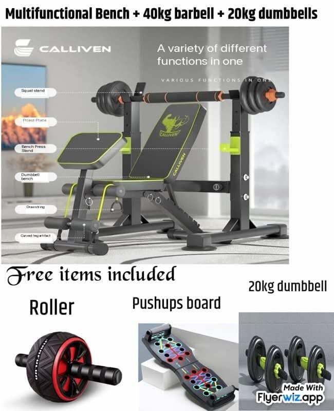 Complete Multipurpose Weigh Bench