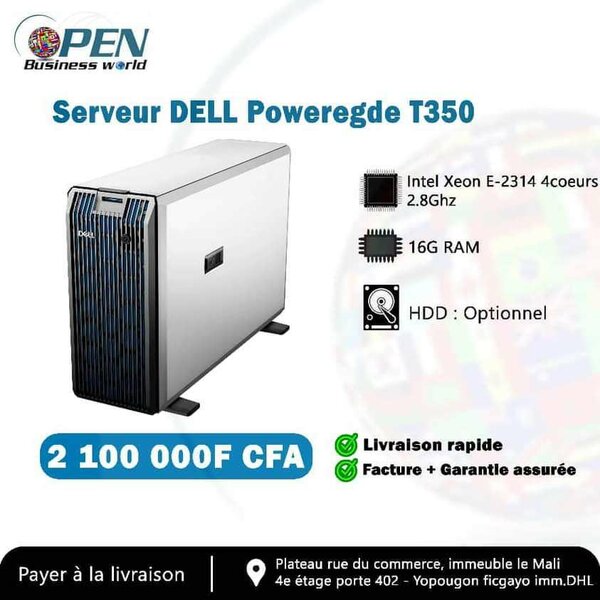 Serveur DELL Poweredge T350