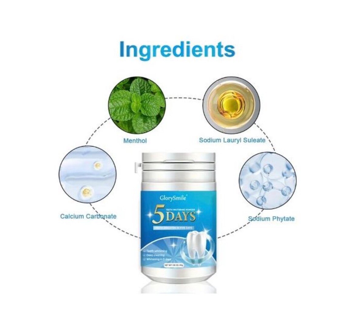 GlorySmile Poudre Blanchissante