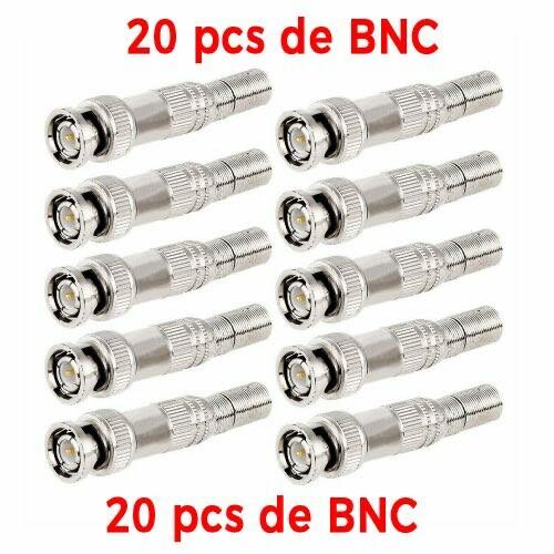 CONNECTEUR BNC MALE - PAQUET DE 20